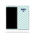 thumbnail image 1 of MightySkins SAGNOTE9-Aqua Chevron Skin for Samsung Galaxy Note 9 - Aqua Chevron, 1 of 4