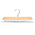 thumbnail image 1 of （28×4×4cm）Classic Wooden Tie Rack Hanger with 16 Hooks, 1 of 3