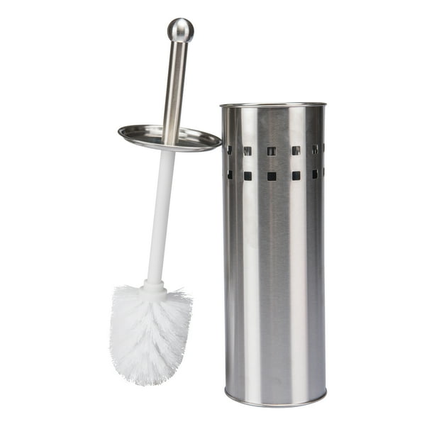 Bath Bliss Stainless Steel Toilet Brush With air Vents
