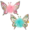 thumbnail image 1 of 2 horquillas de mariposa voladoras, pinzas metálicas decorativas para el cabello, pasadores de mariposa, 1 of 5