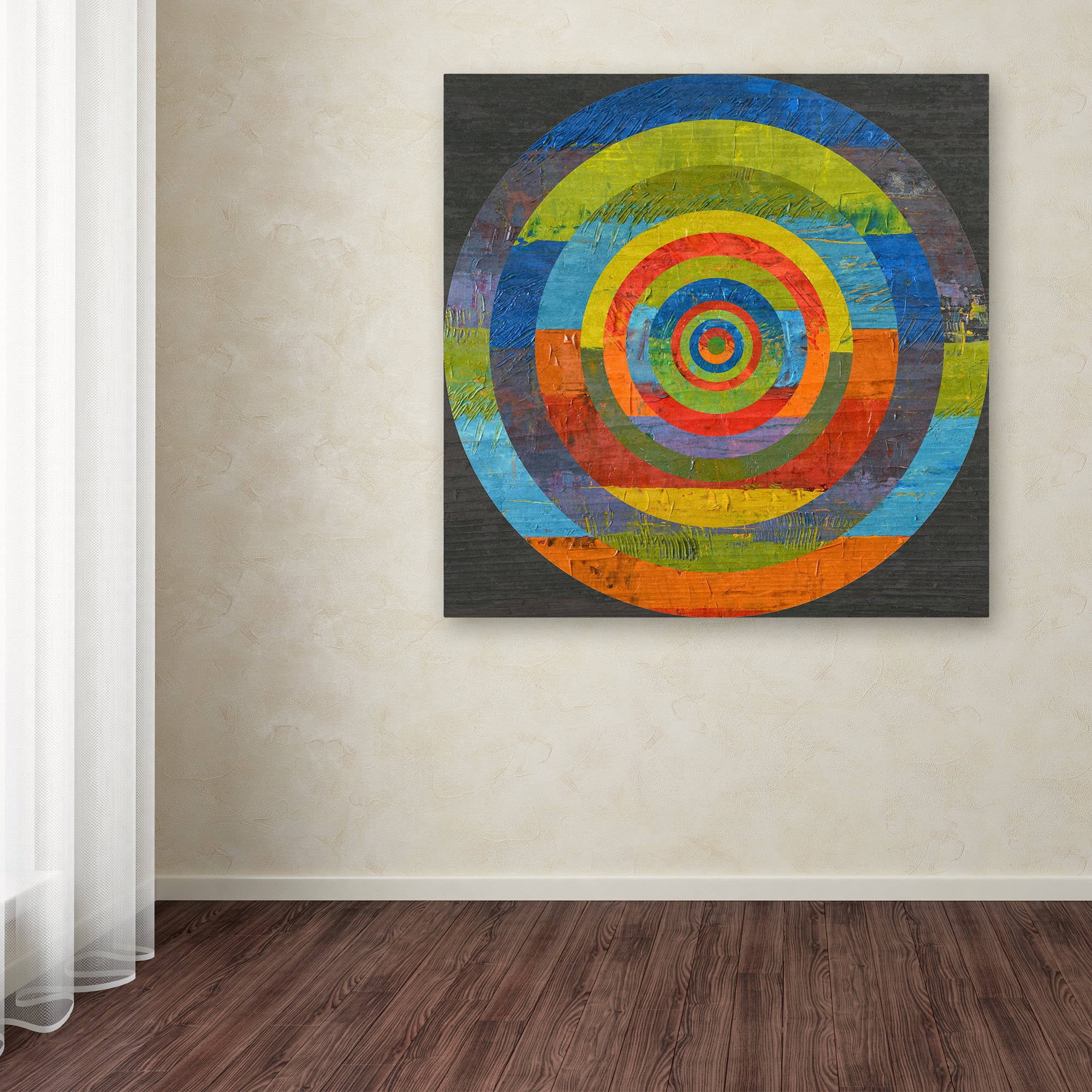 Trademark Fine Art "Full Circle" Canvas Art by Michelle Calkins