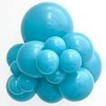 thumbnail image 2 of 36 inch Tuftex Turquoise Latex Balloons (1 Pack) - Party Supplies Decorations, 2 of 2