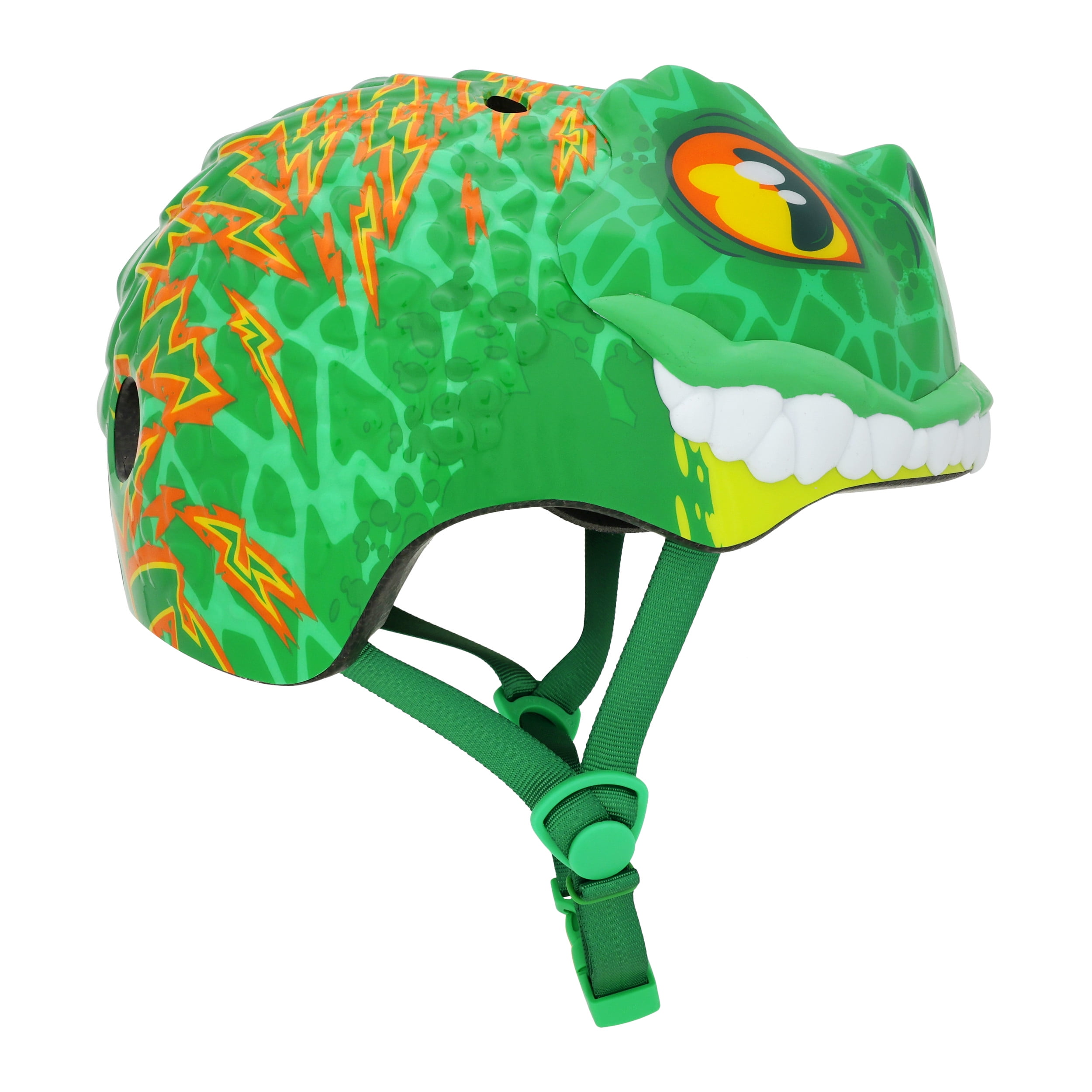 Raskullz Child Rexy Bike Helmet, 5+, Green, 50-54cm - Walmart.com