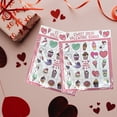 thumbnail image 7 of Sweet Treats Valentine's Day Bingo Cards 20 Pieces for Women Men Family School Classroom Home Friends Birthday Valentine Holiday Party Favors Gift Basket Fillers Love Activities Supplies, 7 of 7
