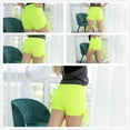 thumbnail image 4 of Women's Cycling High Waist Fitness Yoga shorts comfortable, 4 of 5