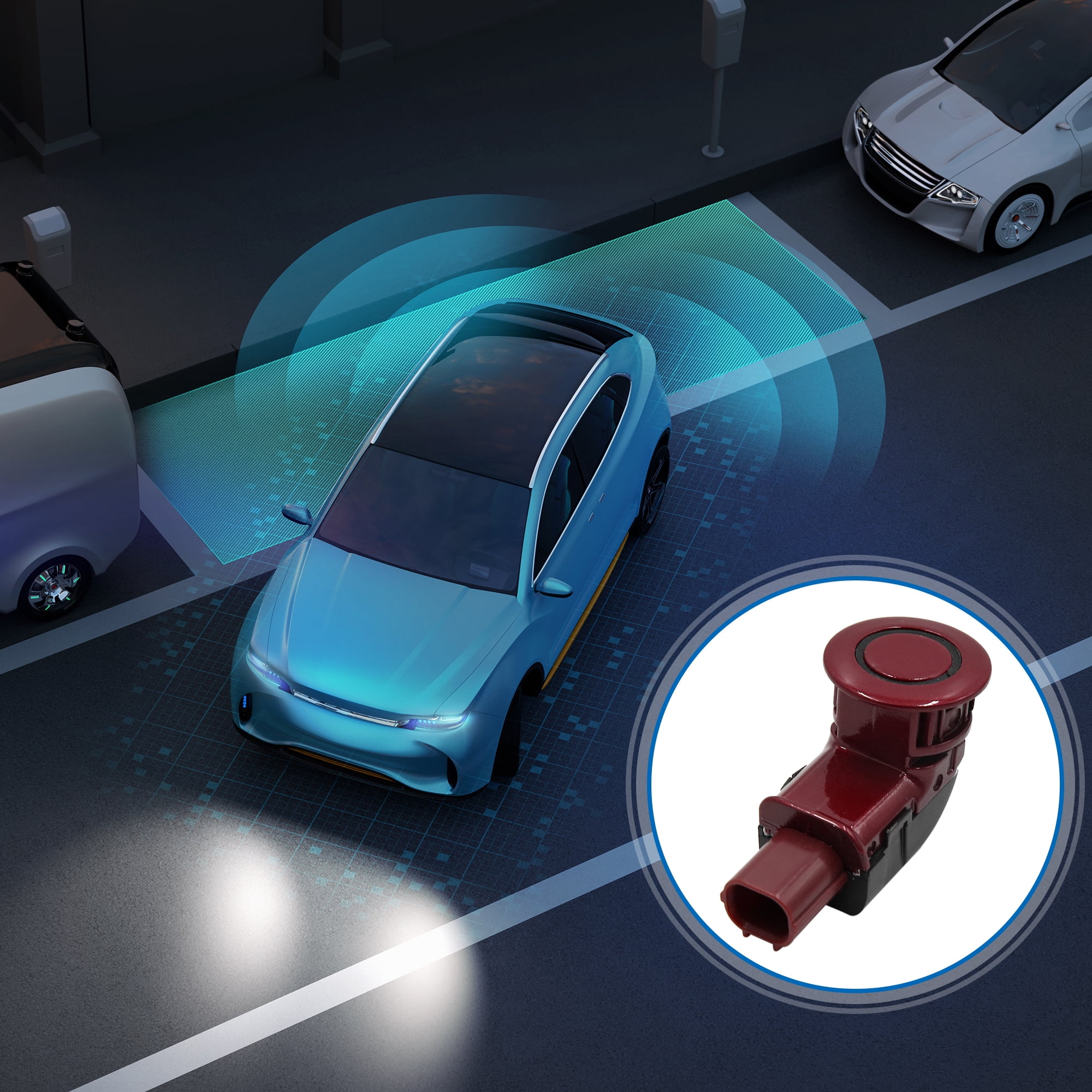 Unique Bargains Car Rear Bumper Parking Assist Sensor for Honda