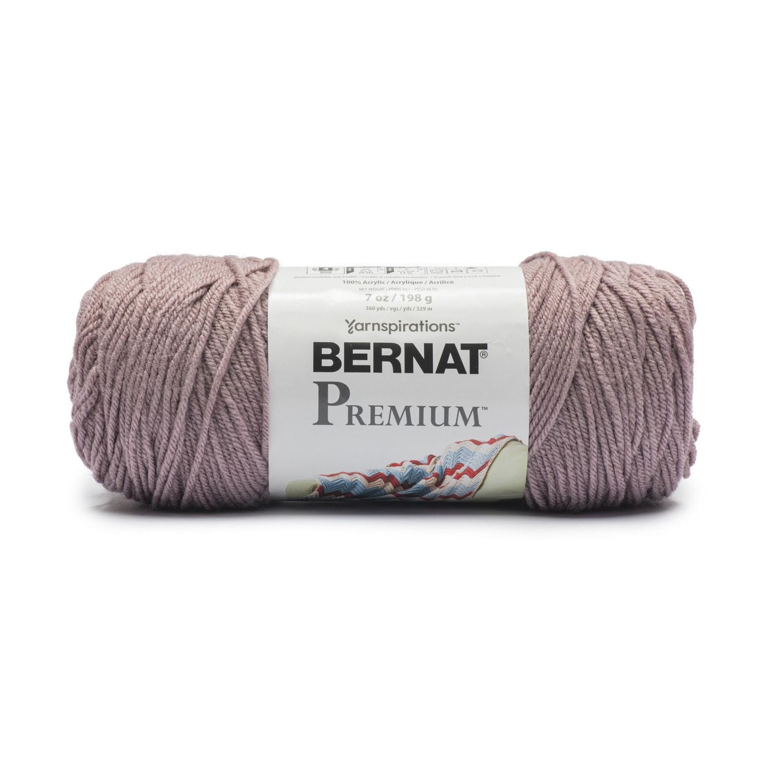 Bernat® Premium™ Yarn, Acrylic #4 Medium, 7oz/198g, 360 Yards