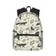 thumbnail image 1 of Disketp Vintage Moon Fox Mochila Ligera Clásica con Múltiples Bolsillos, Mochila Casual para Hombre y Mujer, Ideal para Escuela, Trabajo y Viajes, 1 of 6