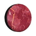 thumbnail image 1 of Fotbe Abstract Red Marble Funda de Llanta de Repuesto con Estampado, Engrosada, Ajuste Universal para Jeep, Remolque, RV, SUV, Camión-14 inch, 1 of 6