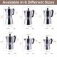 thumbnail image 2 of Cafetera Espresso DITOSH, 12 tazas, 600 ml, aluminio, 2 of 9