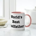 thumbnail image 4 of CafePress - Worlds Best Godfather Mug - 11 oz Ceramic Mug - Novelty Coffee Tea Cup, 4 of 4