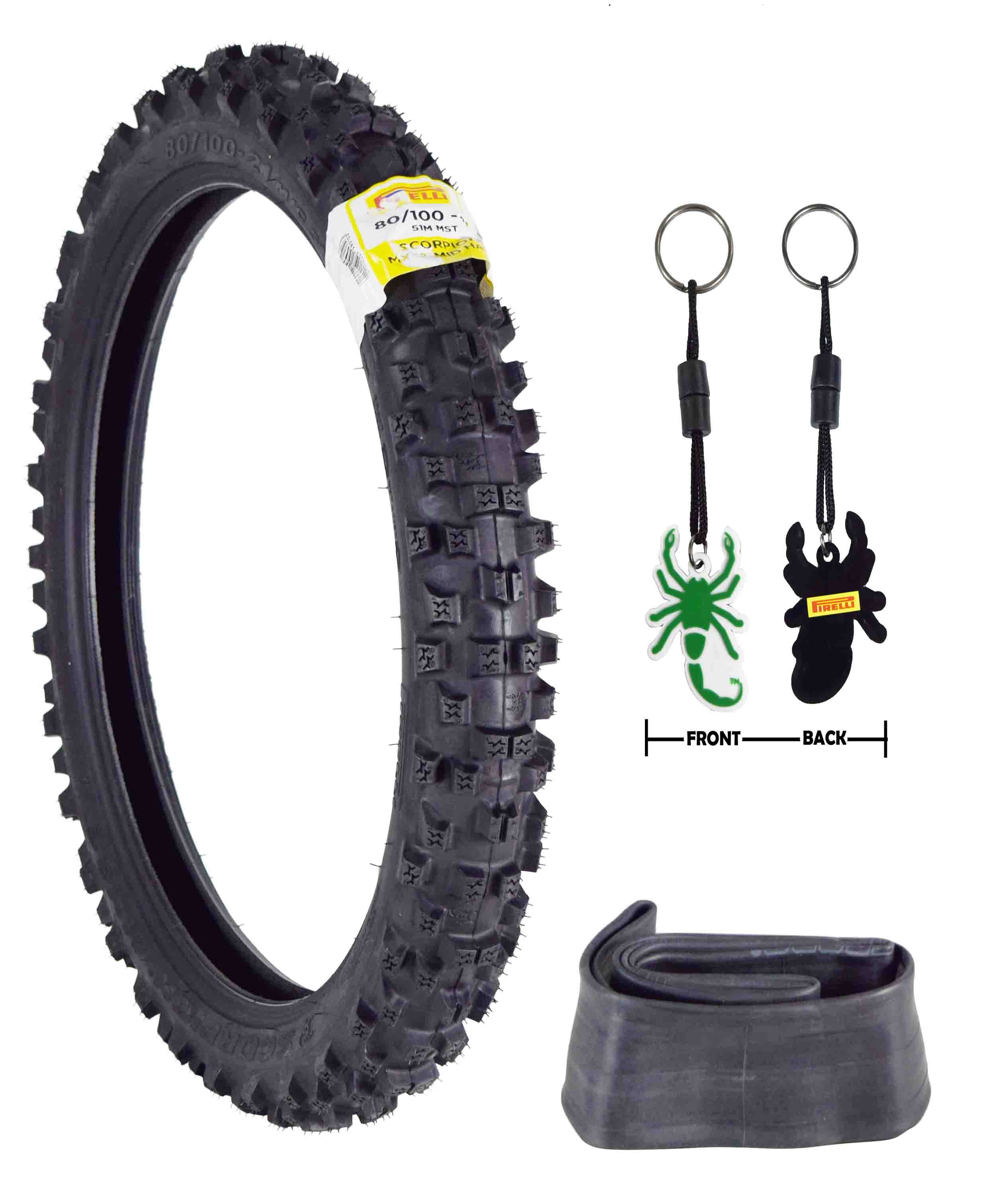 Pirelli Scorpion MX32 Mid Hard 80/10021 Tube Type Dirt Bike Tire w