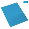 thumbnail image 3 of Unique Bargains Plastic Folders with Pockets, Letter Files Portfolio Storage Folder, Blue 6 Pack, 3 of 5