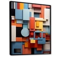 thumbnail image 2 of Designart "Essential Geometry Forms In Multicolor" Modern Geometric Floater Framed Canvas Art Print, 2 of 5