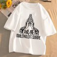 thumbnail image 3 of Camiseta de Manga japonesa de Gojo Satoru para mujer, Tops de Jujutsu Kaisen, camiseta de Anime Unisex, camiseta Harajuku Kawaii de Manga corta, Top de verano, 3 of 5