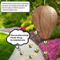 thumbnail image 3 of 4pcs Hanging Wasp Bee Trap Fly Insect Simulated Wasp Nest Effective Pest Control Natural Non-toxic For Wasps Hornet, 3 of 9