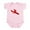 Petal Pink, variant on CafePress - Lobster Infant Bodysuit - Baby Light Bodysuit, Size Newborn - 24 Months