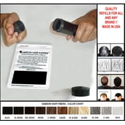 Samson Hair Fibers Dark Brown 100 Grams Super Size Best Hair Loss Concealer Building Fibers Refill Kit