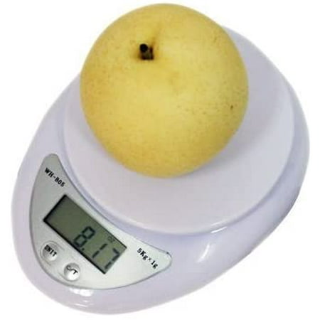 

QAEMAIRPD Kitchen Scale 5kg x 1g Digital Cooking Weight Scale Food Scale Multifunctional (No Battery Included)