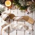 thumbnail image 4 of Elegant Golden Christmas Ribbons Create A Festive Christmas Atmosphere, 4 of 8
