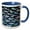Blue/White, variant on 3drose, Artistic Abstract, Pattern in Ceramic Dish, Florida - Us10 Aje0188 - Adam Jones, 15oz Mug