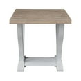 thumbnail image 5 of International Concepts Solid Wood LaCasa End Table in Sesame/Chalk, 5 of 8