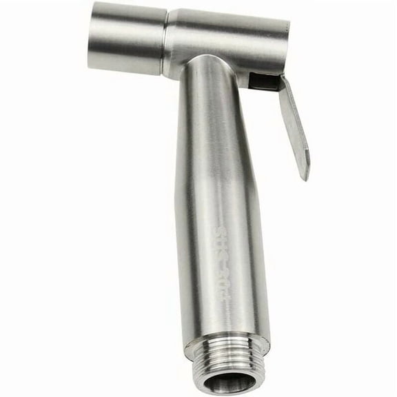 Bidet Sprayer for Toilet Stainless Steel Diaper Sprayer Manual Bidet Sprayer for Personal Hygiene Shower Bathroom Toilet -Silver -DPZO