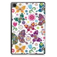 thumbnail image 5 of TECH CIRCLE Slim Thin Case for Samsung Galaxy Tab A9 2023, Shockproof Full Body Protective Case Multi Viewing Angles Stand Hard Back Tablet Cover for Samsung Galaxy Tab A9 8.7 Inch 2023,Butterfly, 5 of 6