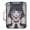 Cool Girl with Cat Ear, variant on Haosy Accordion File Organizer Zipper Binder 500 Sheet 6-Tab Expanding File Folder Multi-Pocket 1.2 Inch 3 Ring Milk Tea and Fruit