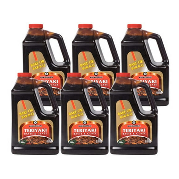 Kikkoman 5lb Teriyaki Baste & Glaze - 6/Case - Elevate Your Dishes with Flavorful Teriyaki Infusion