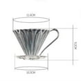 thumbnail image 2 of Copa de elaboración de café Gloria 11.6x10.3x9.2cm, 2 of 6