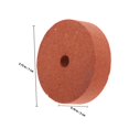 thumbnail image 2 of ORDDIART Roues Abrasives pour Machine à Moudre Roue de Ponçage Sable Brun 1 Pcs, 2 of 5