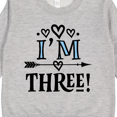 thumbnail image 3 of Inktastic 3rd Birthday 3 Year Old Arrow Toddler Sweatshirt, 3 of 4