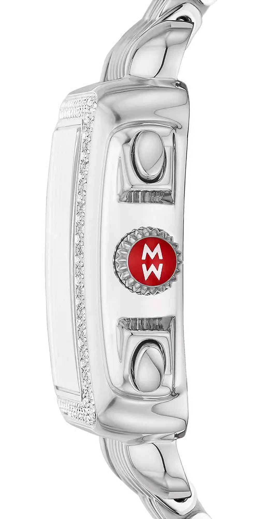Michele Deco Stainless Steel Diamond Women's Watch MWW06A000775