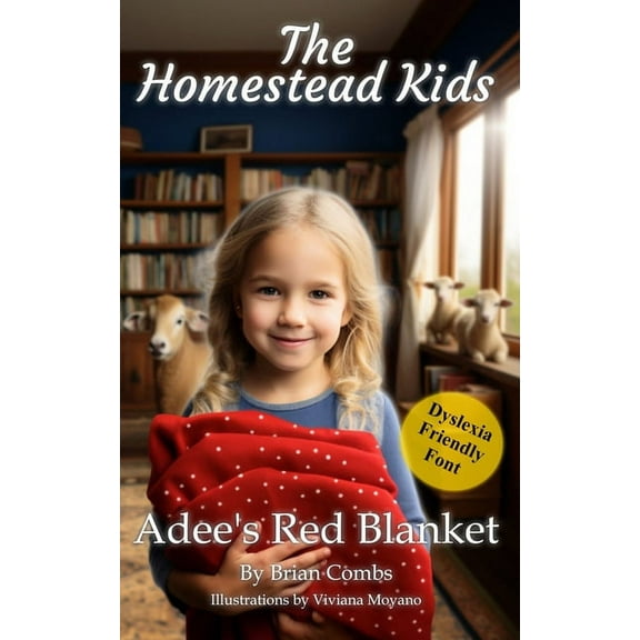 The Homestead Kids Adee's Red Blanket (OpenDyslexic Font): The Homestead Kids, (Paperback)