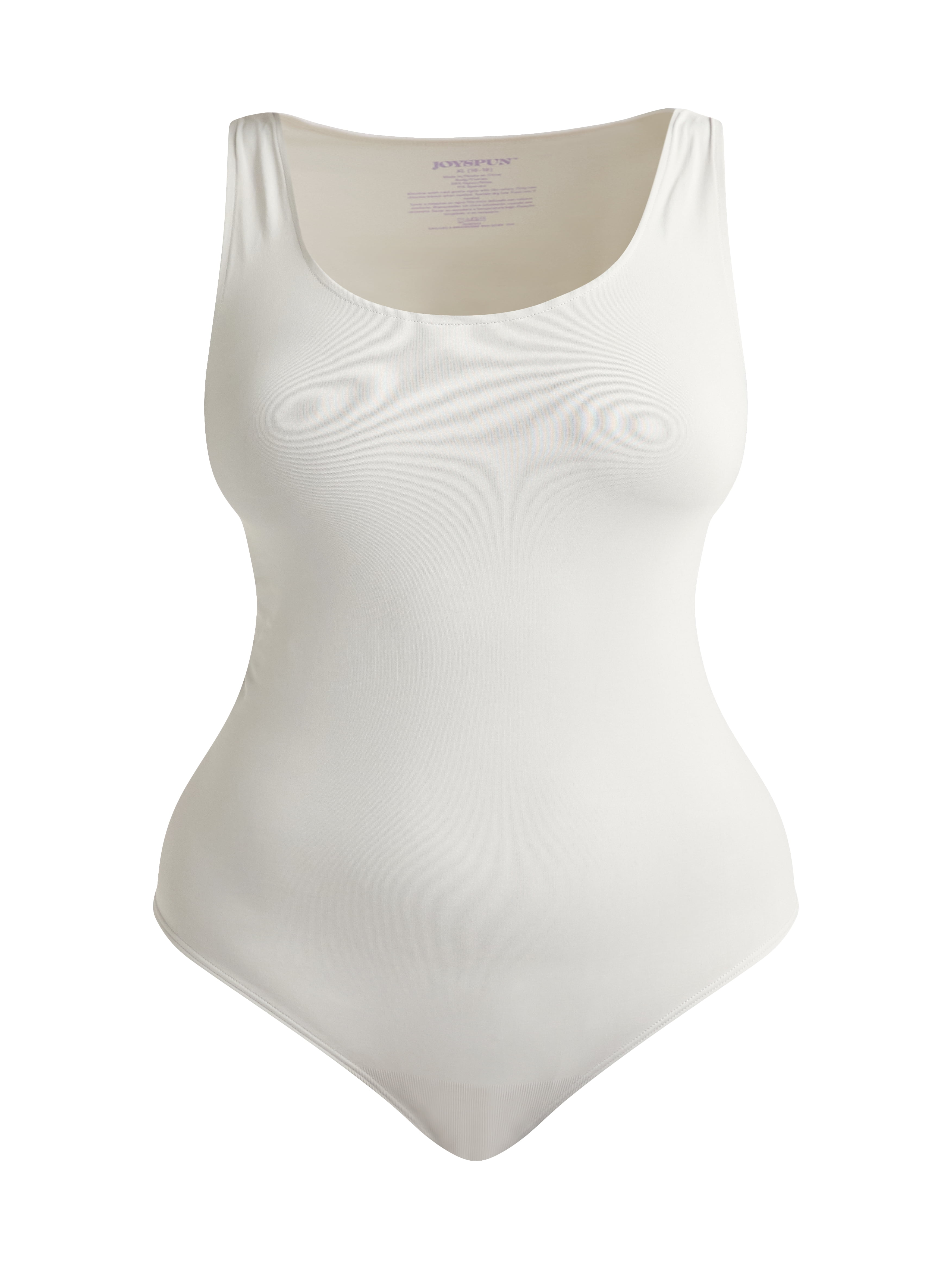 Joyspun Women's Everyday Seamless Bodysuit, Sizes S-XXXL
