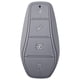 thumbnail image 1 of Funda de silicona para llave de coche, protección para mando a distancia de entrada, funda para llavero Gris, 1 of 9