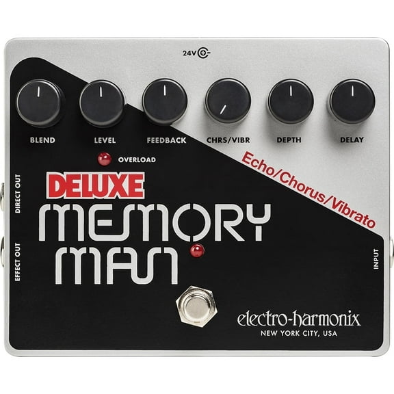 Electro-Harmonix Deluxe Memory Man XO Analog Delay Chorus Vibrato Pedal