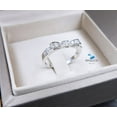 thumbnail image 3 of Cubic Zirconia / Sterling Silver 925 Ring / Rhodium plated Nickel-Free / MadDuckJewels RG1322 / Thailand Jewelry, 3 of 4