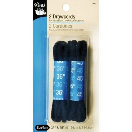 Drawcords, 36" and 45", Black