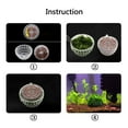 thumbnail image 4 of 6pcs Plastic Aquarium Shrimp Fish Tank Holder Plant Shaping Filter, 4 of 4