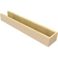 thumbnail image 5 of Ekena Millwork 6"W x 4"H x 32"L Block Woodgrain TimberThane Rafter Tail, Primed Tan, 5 of 6