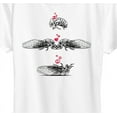 thumbnail image 3 of Instant Message - Cicada Sleep Love Die - Women's Short Sleeve Graphic T-Shirt, 3 of 6