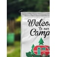 thumbnail image 2 of Printtoo White Welcome To Our Camper Retro Camp Trailer Camping Flags Personalized Outdoor GardenFlagsCamp Decor Accessory Double SidedFlags12.5x18 Inches, 2 of 4
