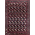 thumbnail image 1 of Ahgly Company Indoor Rectangle Mid-Century Modern Deep Red Oriental Area Rugs, 3' x 5', 1 of 6