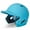 Carolina Blue, variant on Champro Sports HX Gamer Plus Baseball Batting Helmet, Medium, Black