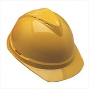 MSA 454-10034020 V-Gard Vented Yellow Hard Cap 4 Point Susp.