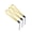 Yellow, variant on 3Pcs Hand Wrist Lanyard Anti-lost Universal USB Flash Drive Keychain Hanging Rope Camera Holder