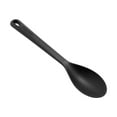 thumbnail image 3 of HENCKELS Silicone Onyx 31 cm Silicone Cooking Spoon, Black, 3 of 8