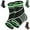 Green, variant on RecoverX Sleeve for Heel, Foot & Ankle Pain Relief, AsoIeo Ankle Brace Support Wrap for Kids, Youth & Teens, Ideal for Sports & Outdoor Activities (2Green,Medium)